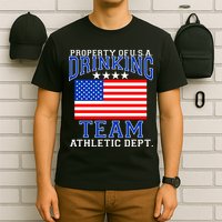 Property of U.S.A. Drinking Team T-Shirt