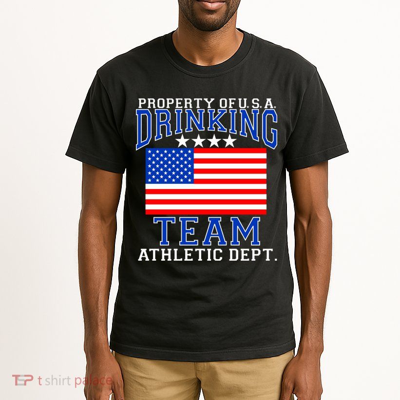 Property of U.S.A. Drinking Team Tall T-Shirt
