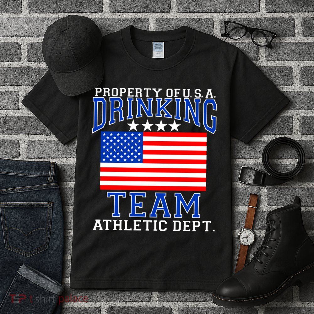Property of U.S.A. Drinking Team Tall T-Shirt