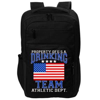 Property of U.S.A. Drinking Team Impact Tech Backpack