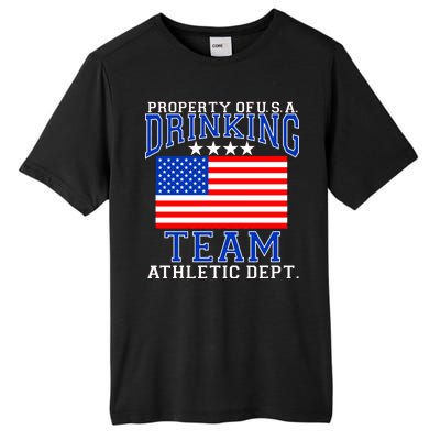 Property of U.S.A. Drinking Team Tall Fusion ChromaSoft Performance T-Shirt