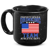 Property of U.S.A. Drinking Team 15oz Campfire Ceramic Mug