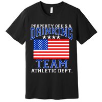 Property of U.S.A. Drinking Team Premium T-Shirt