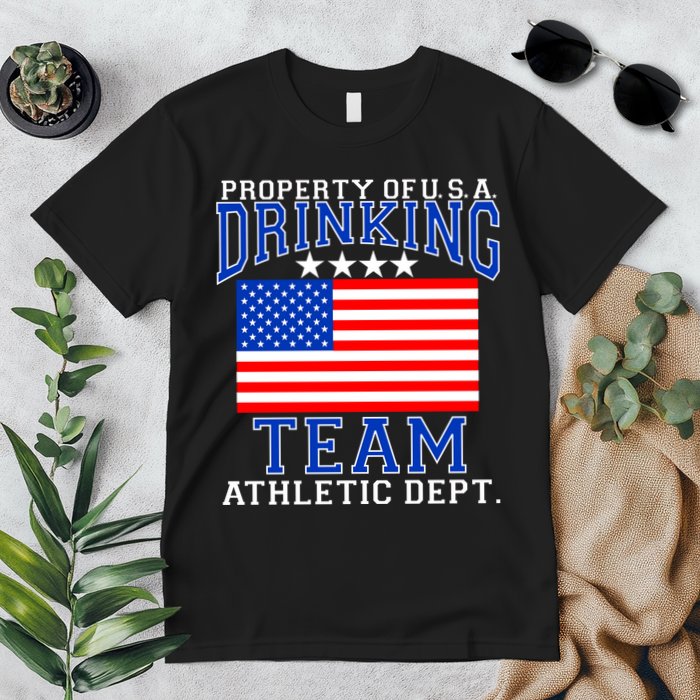 Property of U.S.A. Drinking Team Premium T-Shirt