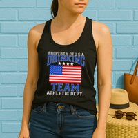Property of U.S.A. Drinking Team Womens Tank Top