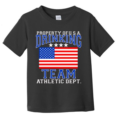 Property of U.S.A. Drinking Team Toddler T-Shirt