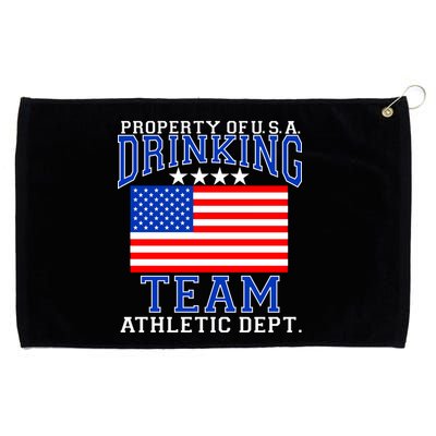 Property of U.S.A. Drinking Team Grommeted Golf Towel