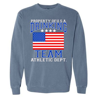 Property of U.S.A. Drinking Team Garment-Dyed Sweatshirt