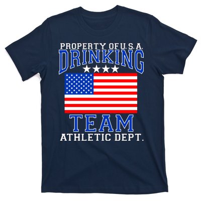 Property of U.S.A. Drinking Team T-Shirt