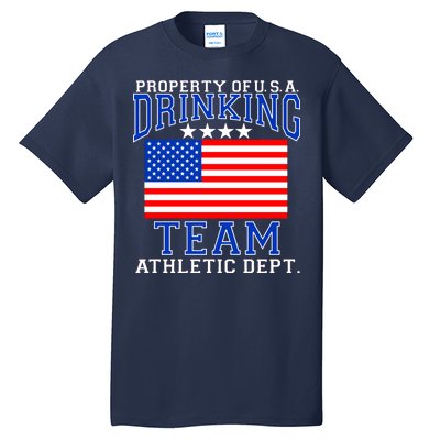 Property of U.S.A. Drinking Team Tall T-Shirt