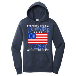 Property of U.S.A. Drinking Team Women's Pullover Hoodie