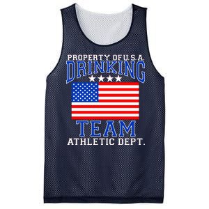 Property of U.S.A. Drinking Team Mesh Reversible Basketball Jersey Tank