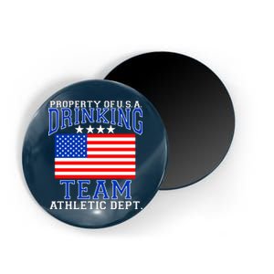 Property of U.S.A. Drinking Team Magnet