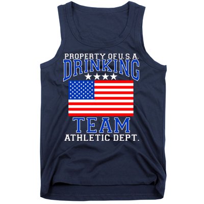 Property of U.S.A. Drinking Team Tank Top