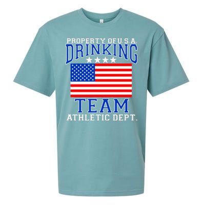 Property of U.S.A. Drinking Team Sueded Cloud Jersey T-Shirt