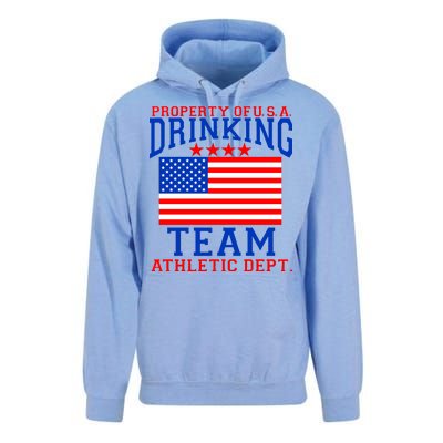 Property of U.S.A. Drinking Team Unisex Surf Hoodie