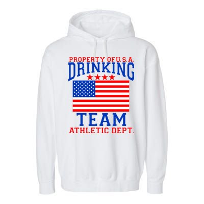 Property of U.S.A. Drinking Team Garment-Dyed Fleece Hoodie