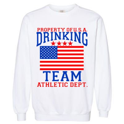 Property of U.S.A. Drinking Team Garment-Dyed Sweatshirt