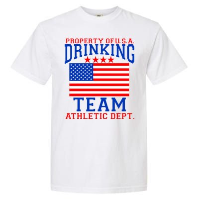 Property of U.S.A. Drinking Team Garment-Dyed Heavyweight T-Shirt