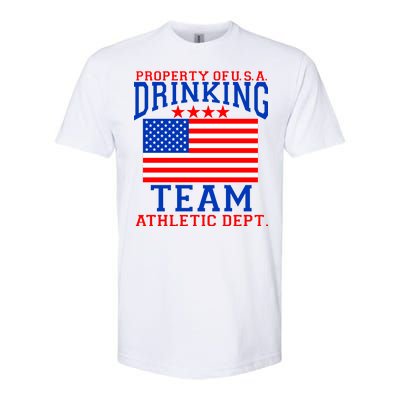 Property of U.S.A. Drinking Team Softstyle® CVC T-Shirt