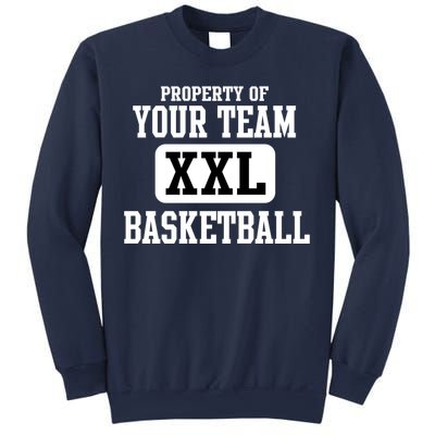 Property Of Your Team XXL Sports Personalize Text Sweatshirt