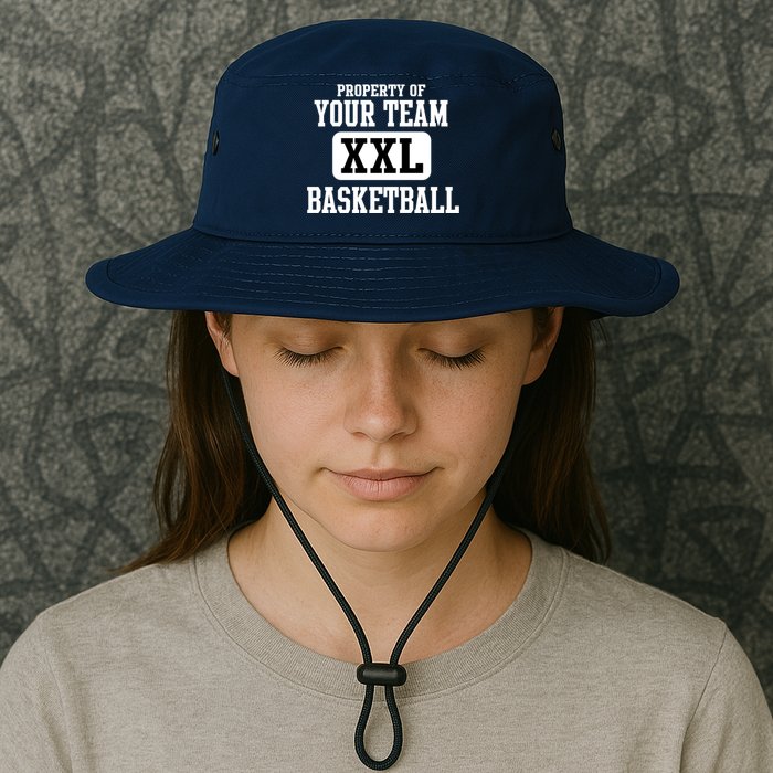 Property Of Your Team XXL Sports Personalize Text Bucket Hat