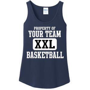 Property Of Your Team XXL Sports Personalize Text Ladies Essential Tank