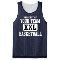 Property Of Your Team XXL Sports Personalize Text Mesh Reversible Basketball Jersey Tank