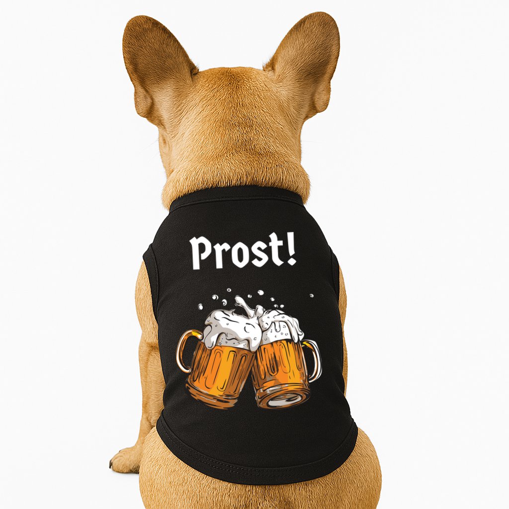 Prost Oktoberfest Beerfest Doggie Tank