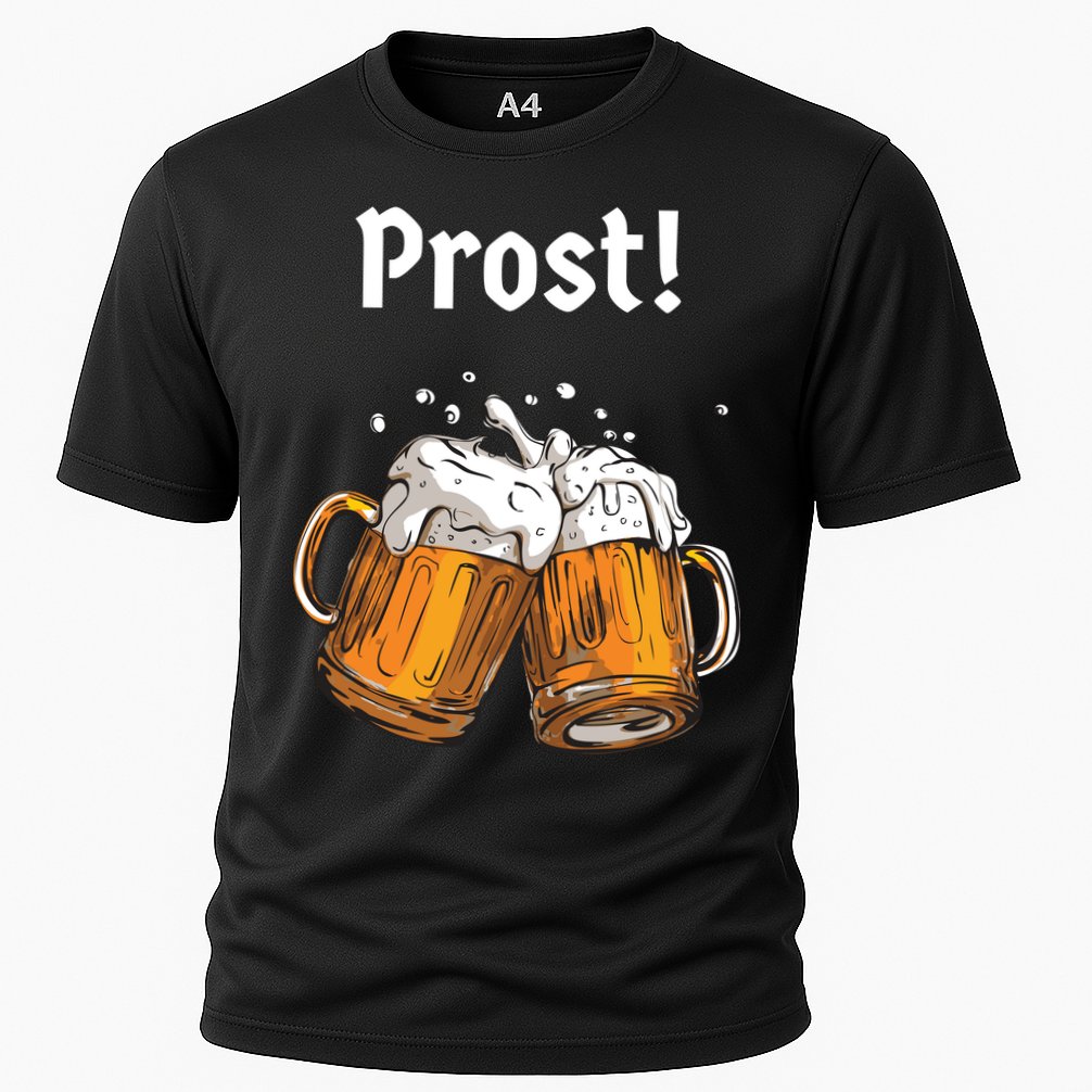 Prost Oktoberfest Beerfest Cooling Performance Crew T-Shirt