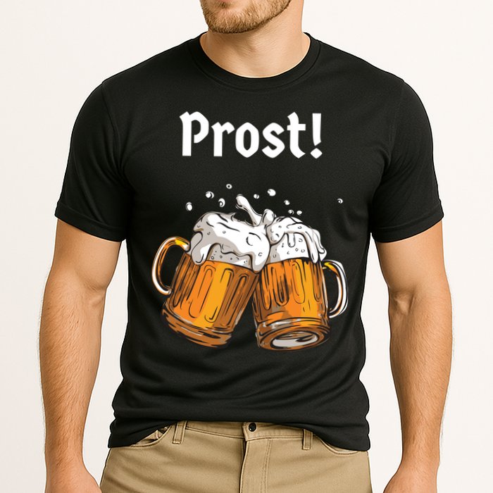 Prost Oktoberfest Beerfest Cooling Performance Crew T-Shirt