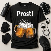 Prost Oktoberfest Beerfest Cooling Performance Crew T-Shirt