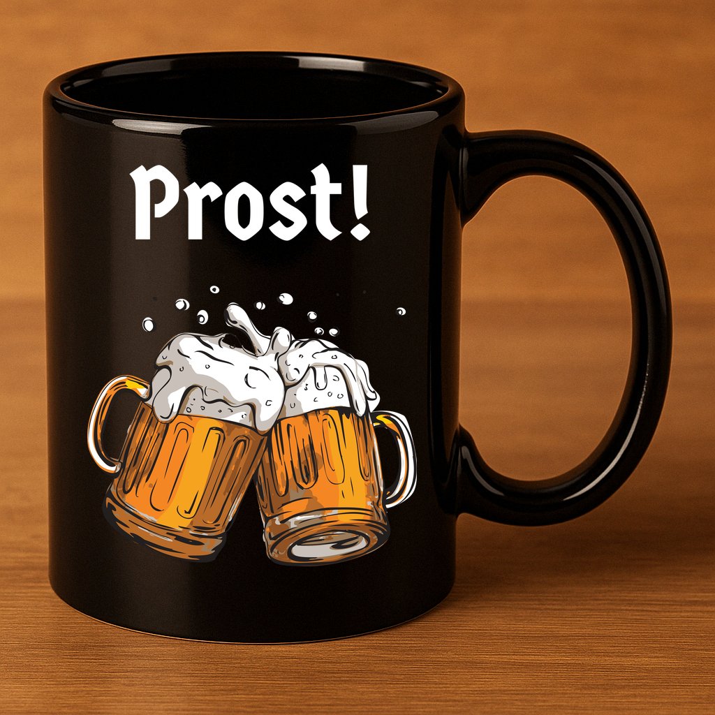 Prost Oktoberfest Beerfest 11oz C Handle Ceramic Mug