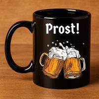 Prost Oktoberfest Beerfest 11oz C Handle Ceramic Mug