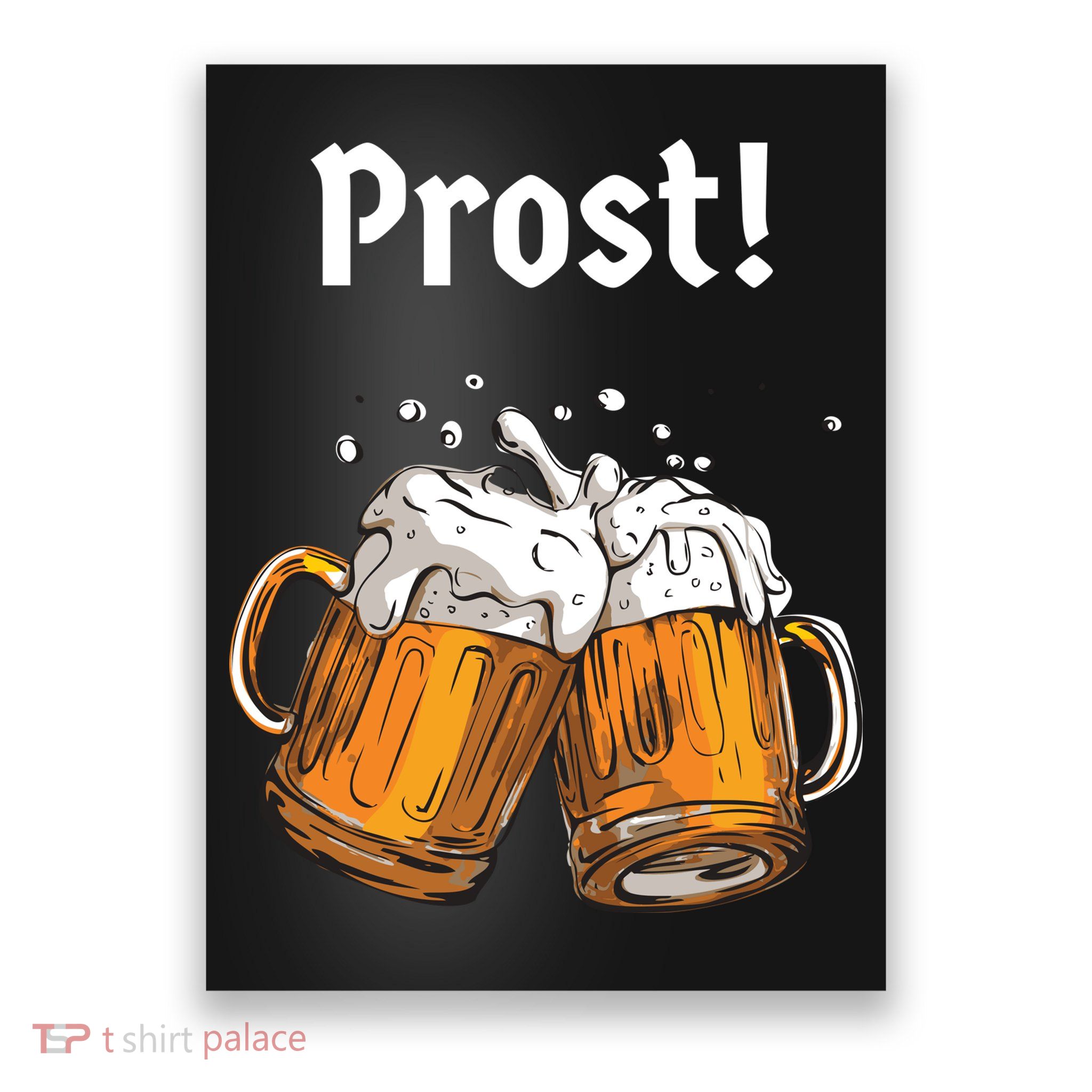 Prost Oktoberfest Beerfest Poster