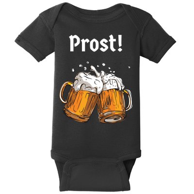 Prost Oktoberfest Beerfest Baby Bodysuit