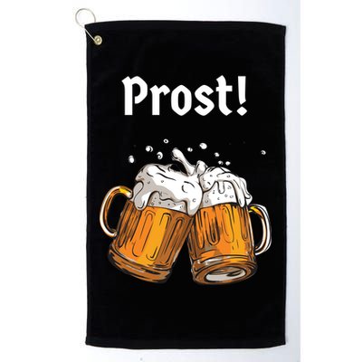Prost Oktoberfest Beerfest Golf Towel