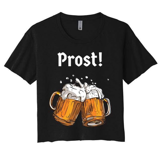 Prost Oktoberfest Beerfest Crop Top
