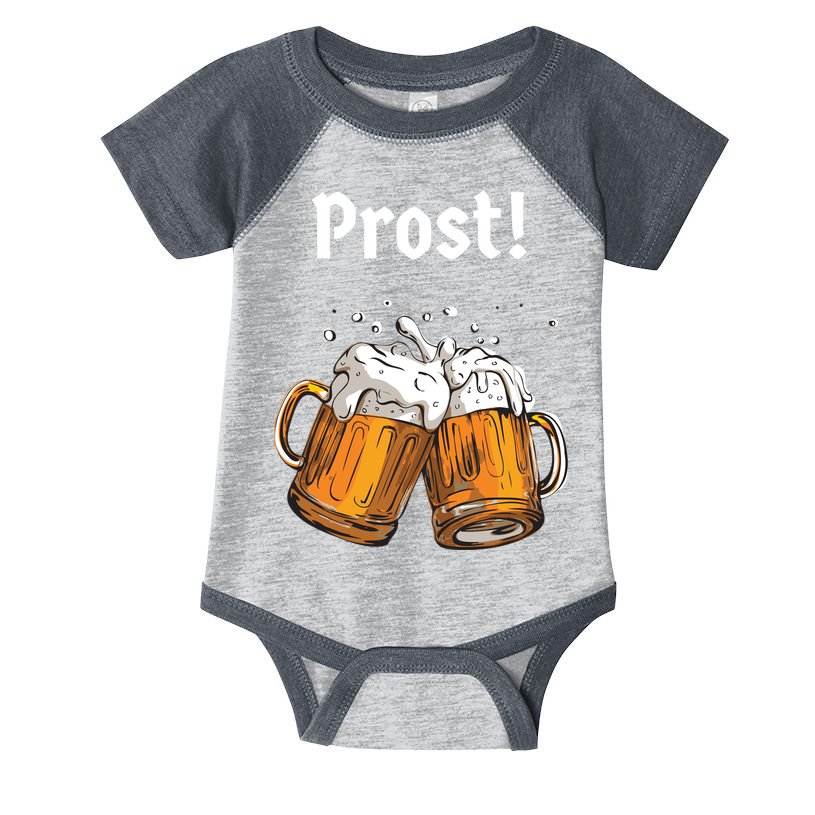 Prost Oktoberfest Beerfest Infant Baby Jersey Bodysuit