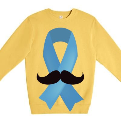 Prostate Awareness Mustache Month Premium Crewneck Sweatshirt