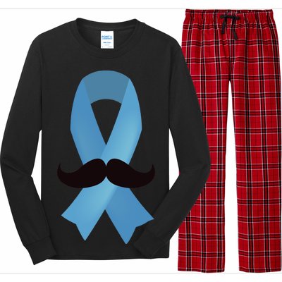 Prostate Awareness Mustache Month Long Sleeve Pajama Set