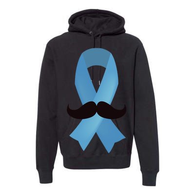 Prostate Awareness Mustache Month Premium Hoodie