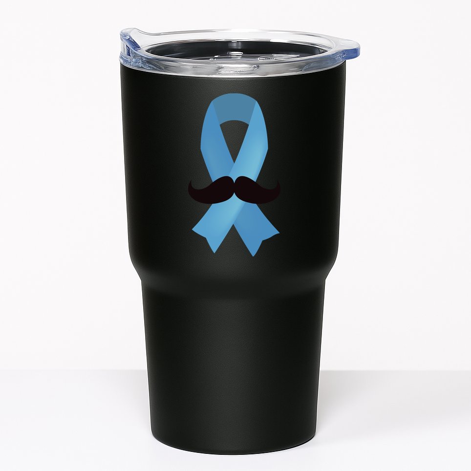 Prostate Awareness Mustache Month Tumbler