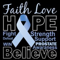 Prostate Cancer Awareness Faith Hope Mug