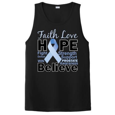 Prostate Cancer Awareness Faith Hope PosiCharge Competitor Tank