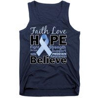 Prostate Cancer Awareness Faith Hope Tank Top