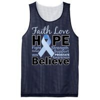 Prostate Cancer Awareness Faith Love Hope Mesh Reversible Basketball Jersey Tank