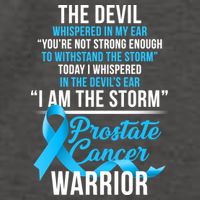 Prostate Cancer Warrior I Am The Storm Vector Backpack