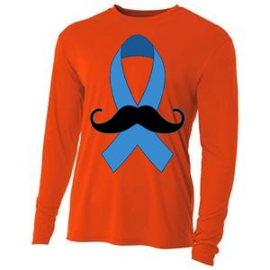 Prostate Mustache Ribbon Cooling Performance Long Sleeve Crew