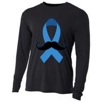 Prostate Mustache Ribbon Cooling Performance Long Sleeve Crew